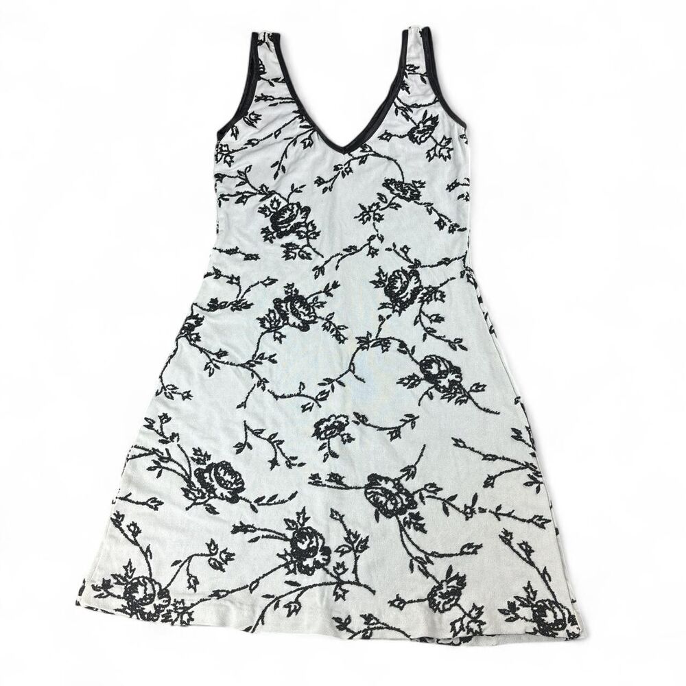Off-white Women's White and Black Dress